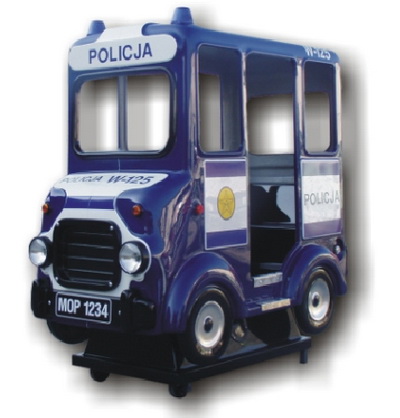 Детская качалка Полицейский автобус 